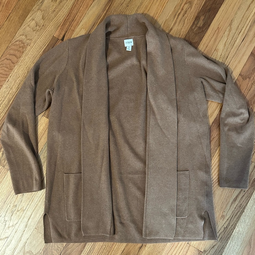J. Crew Open Knit Cardigan